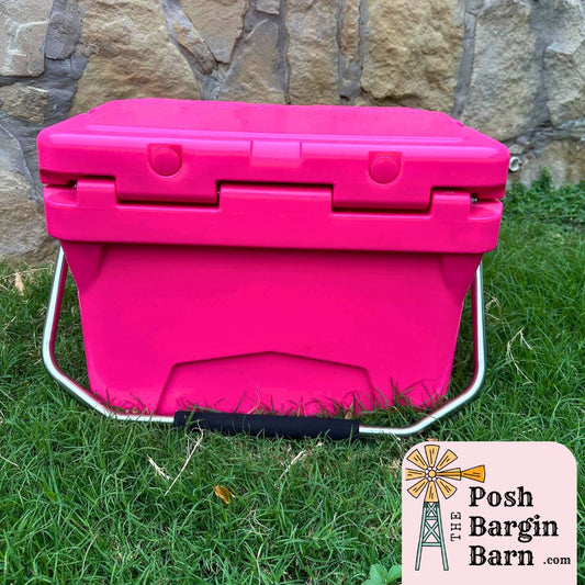 Hot Pink Glitzy Cooler 👄🎀 The Posh Bargin Barn