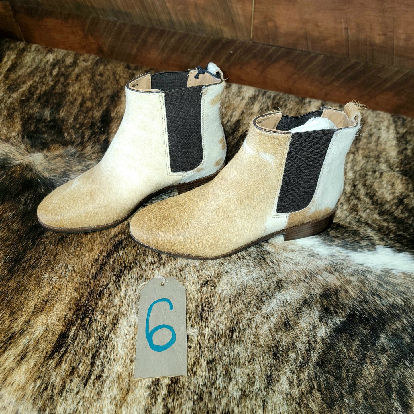 Cowhide Leather Gallant Brown Booties