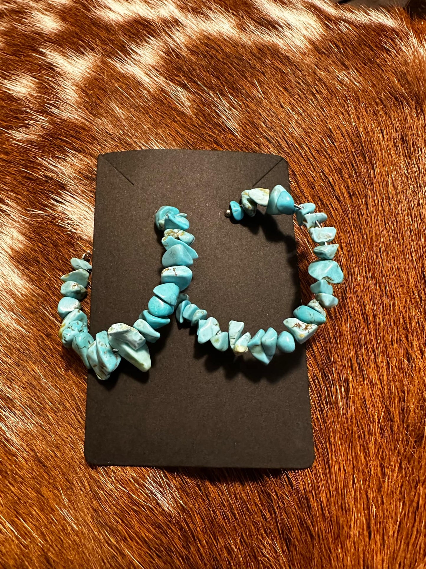 Turquoise Stone Earrings