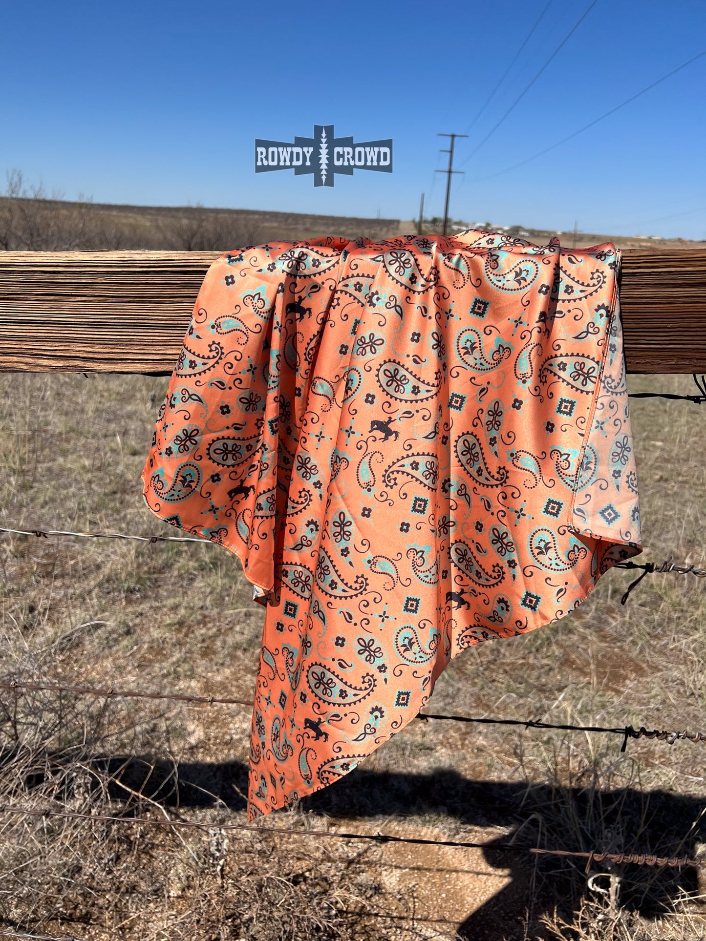 SMALL Hey Cowboy Wild Rag/ Scarf