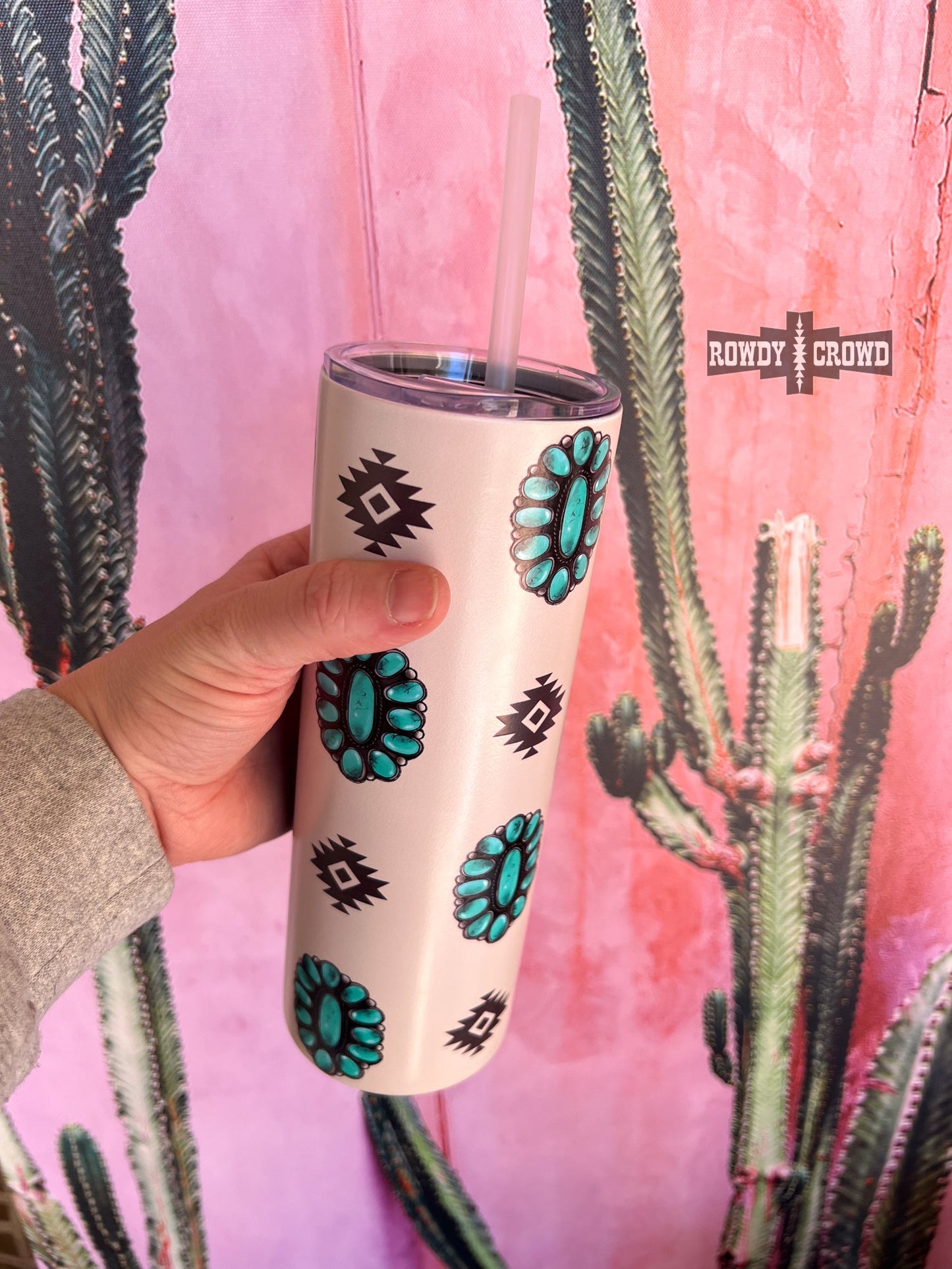 Cosmic Concho Tumbler by Rowdy Crowd Clothing Co