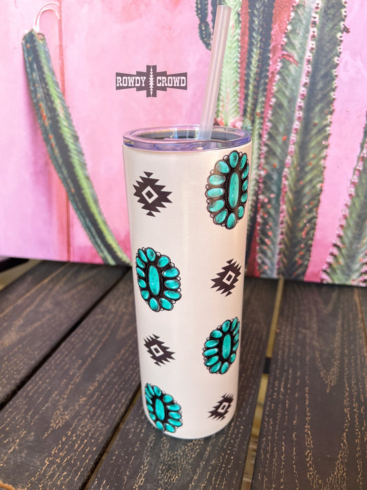 Cosmic Concho Tumbler by Rowdy Crowd Clothing Co