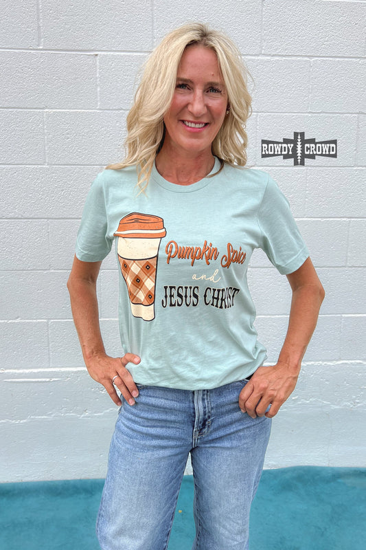 Pumpkin Spice & Jesus Graphic Tee