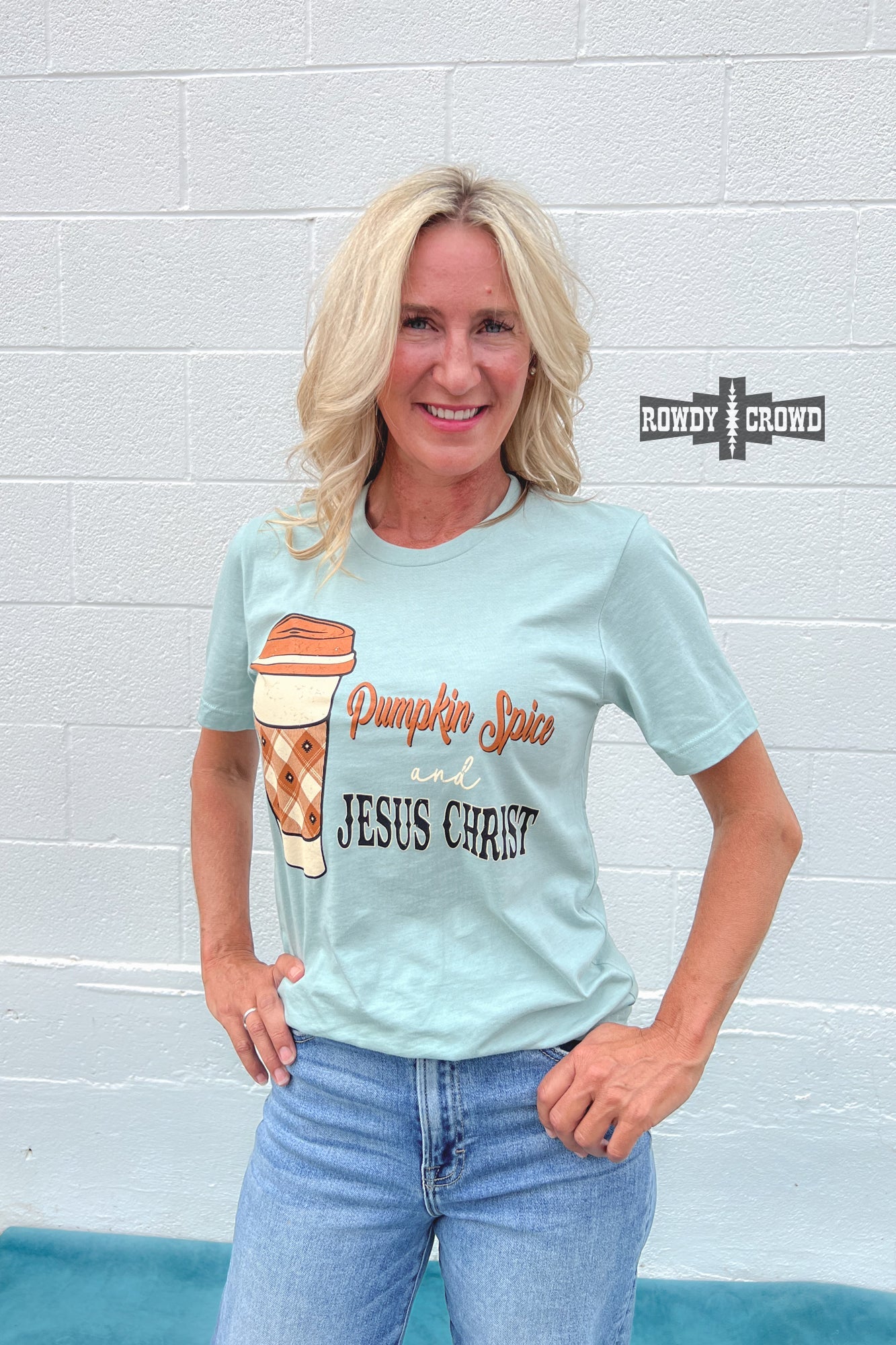 Pumpkin Spice & Jesus Graphic Tee 3