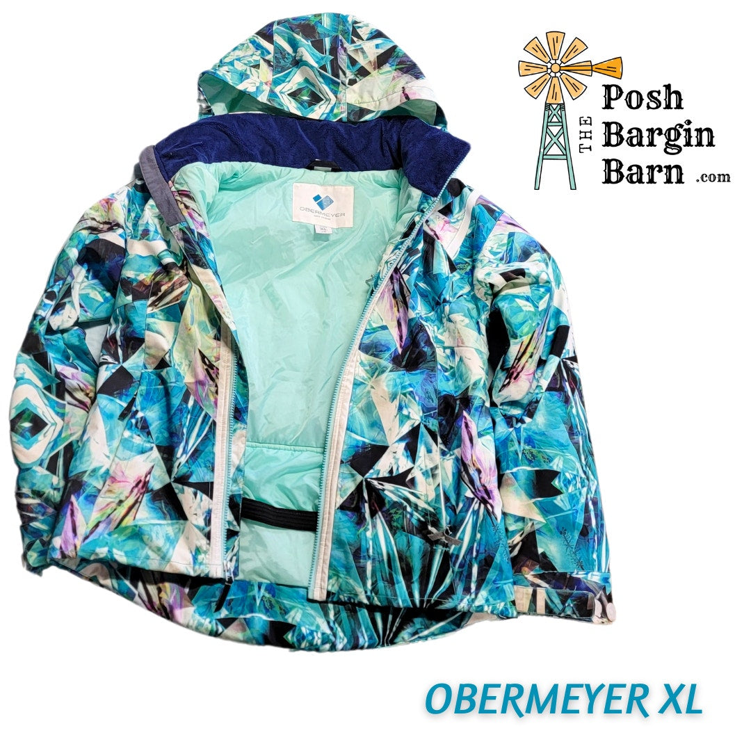 Obermeyer Teen XL Ski Winter Jacket Parka Water Resistant Warm