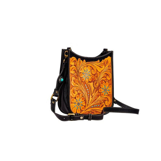 Belle's Peak Hand-tooled Bag