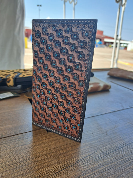 Modifier Wallet Tooled Leather Bilfold